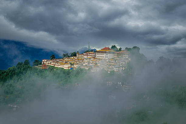 View of Tawang Monastery of Arunachal Pradesh which is one of the largest buddhist monastery of India.